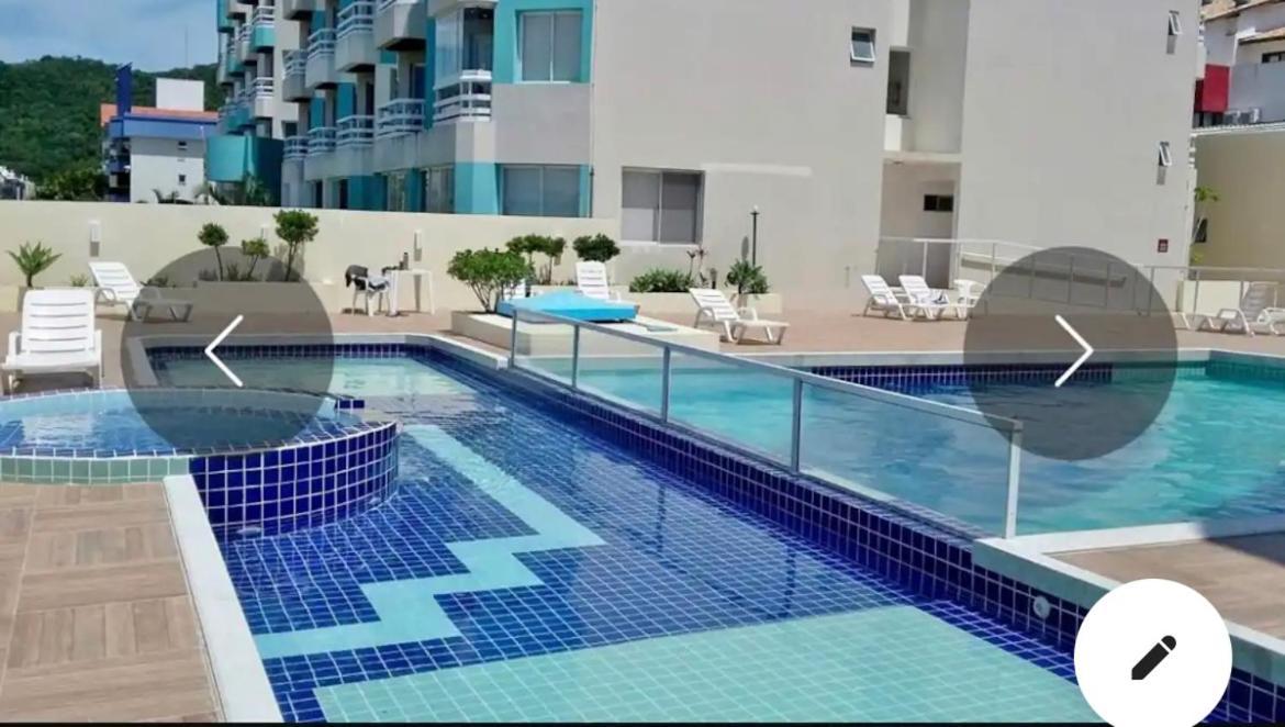 Ferienwohnung Apartamento Maravilhoso, Completo,1 Quarto Com Cama Queen E Sofa Retratil, Bi Cama Embutida, Colchao Extra, Vista Pro Mar, Dormem 5, Pe Na Areia, Jacuzzi, Piscina Wifi,Self Checkin, Automatizado Florianópolis Exterior foto
